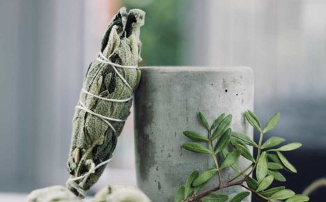 空間をデトックスする「スマッジング」